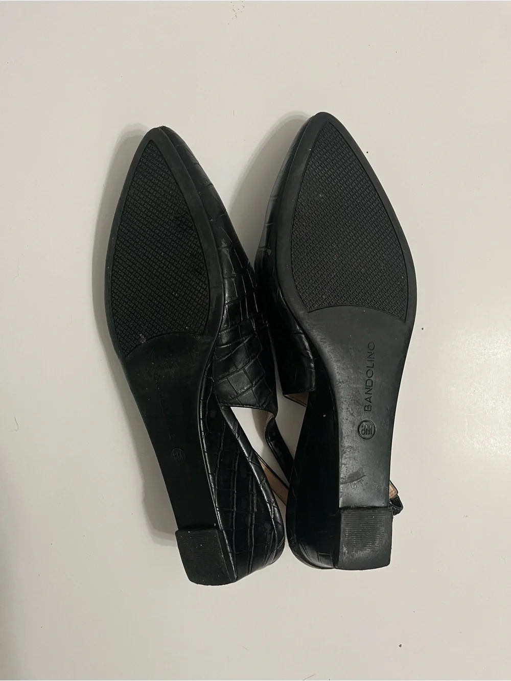 Wedges black size 8